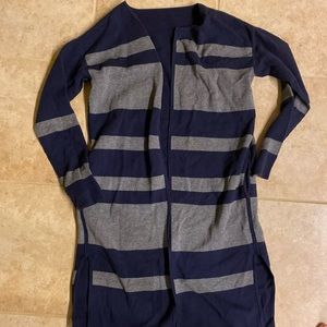 Athleta reversible mid length cardigan